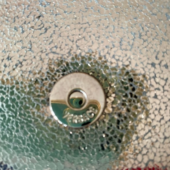 Versace leather silver handbag looks brand new. - Picture 6 of 7